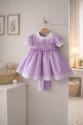 RB heart smocked lilac