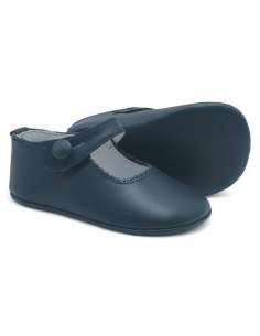 Girls pram shoes button
