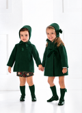 RB Christmas boys coat green