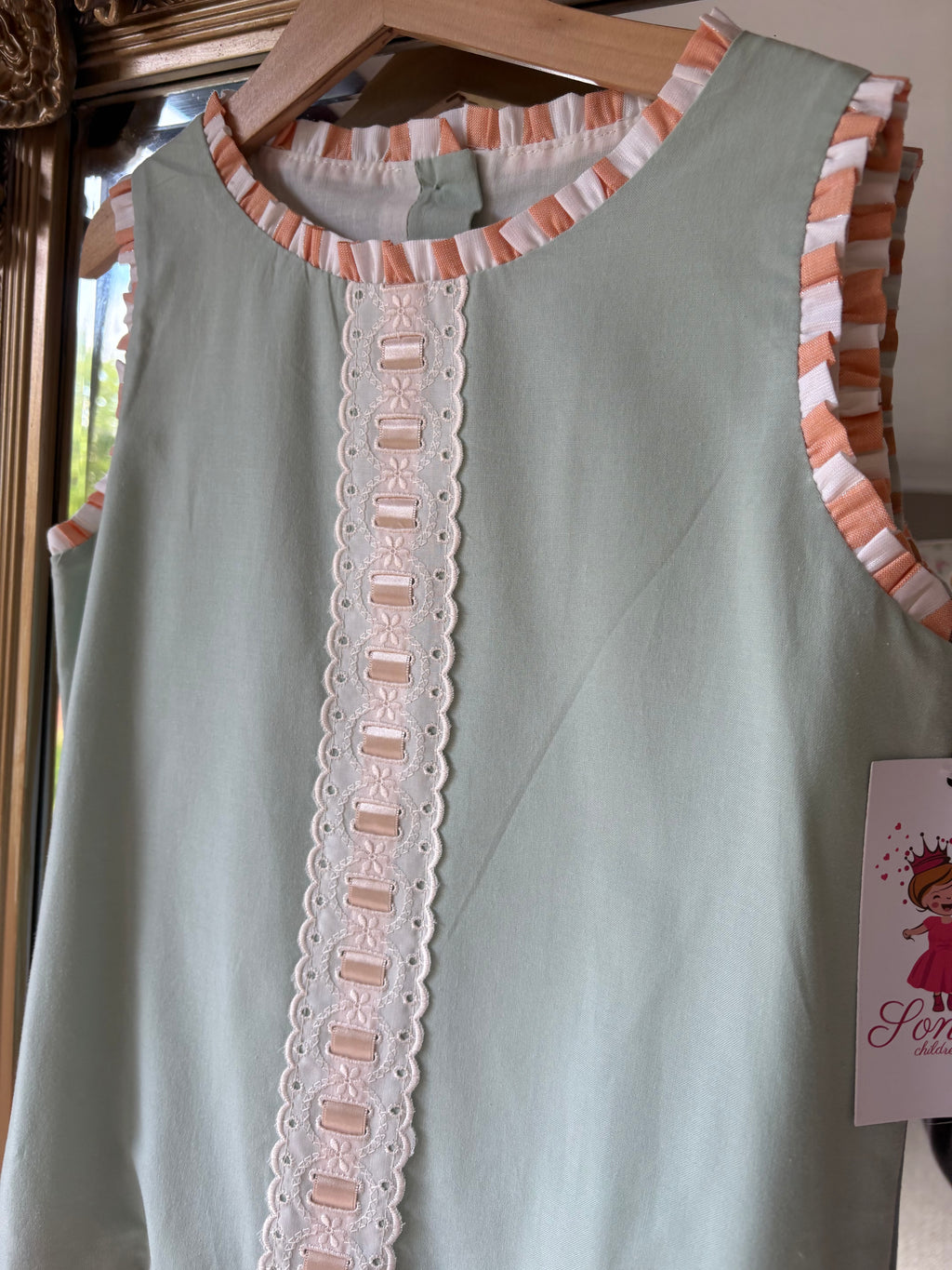 RB older girls stripe dress