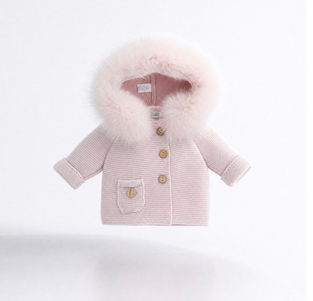 Pangasa real fur luxury jacket