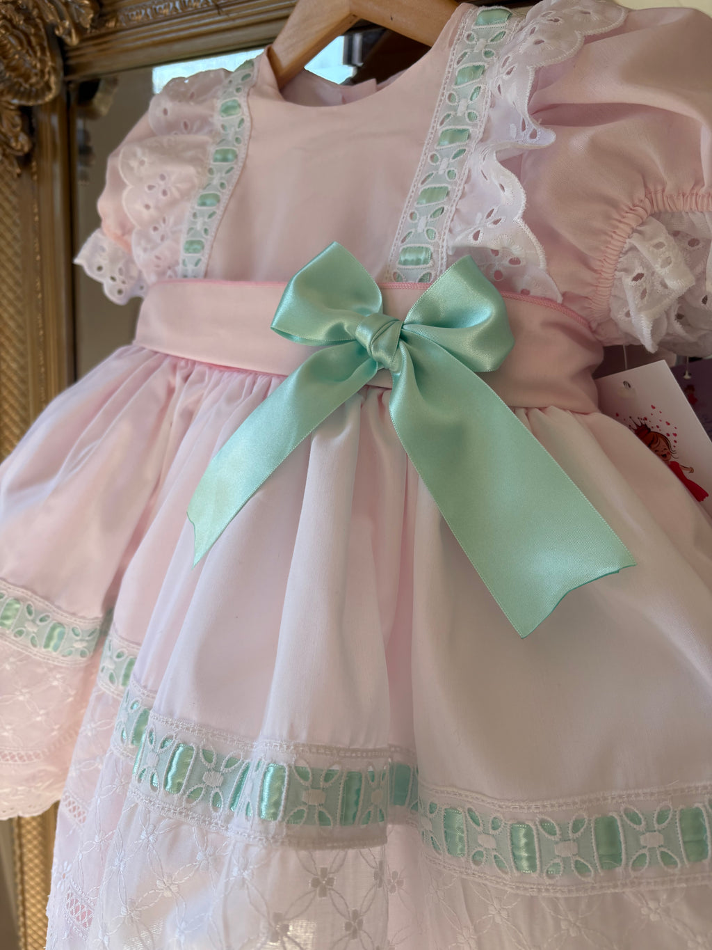 The RB original pink and mint