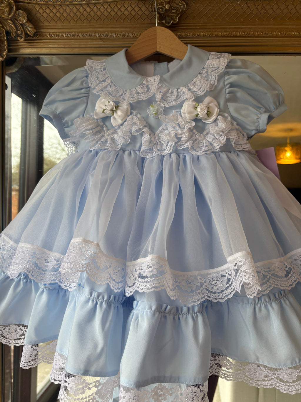 RB vintage blue dress