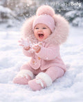 Pangasa real fur luxury jacket