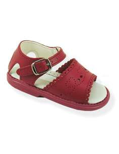 Girls heart sandals small
