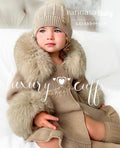 Pangasa real fur luxury cuffs