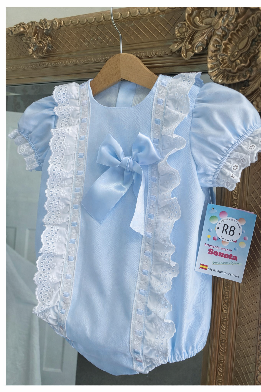 The RB original baby blue romper