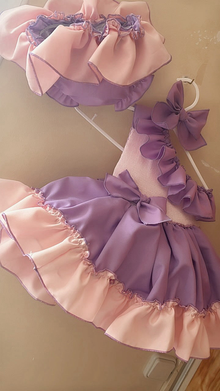 Ela purple and pink