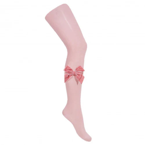 Condor velvet bow tights
