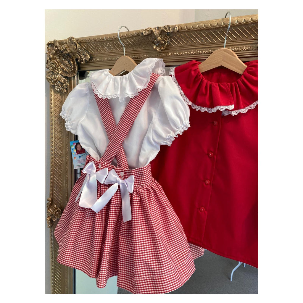 RB Ana gingham pinafore