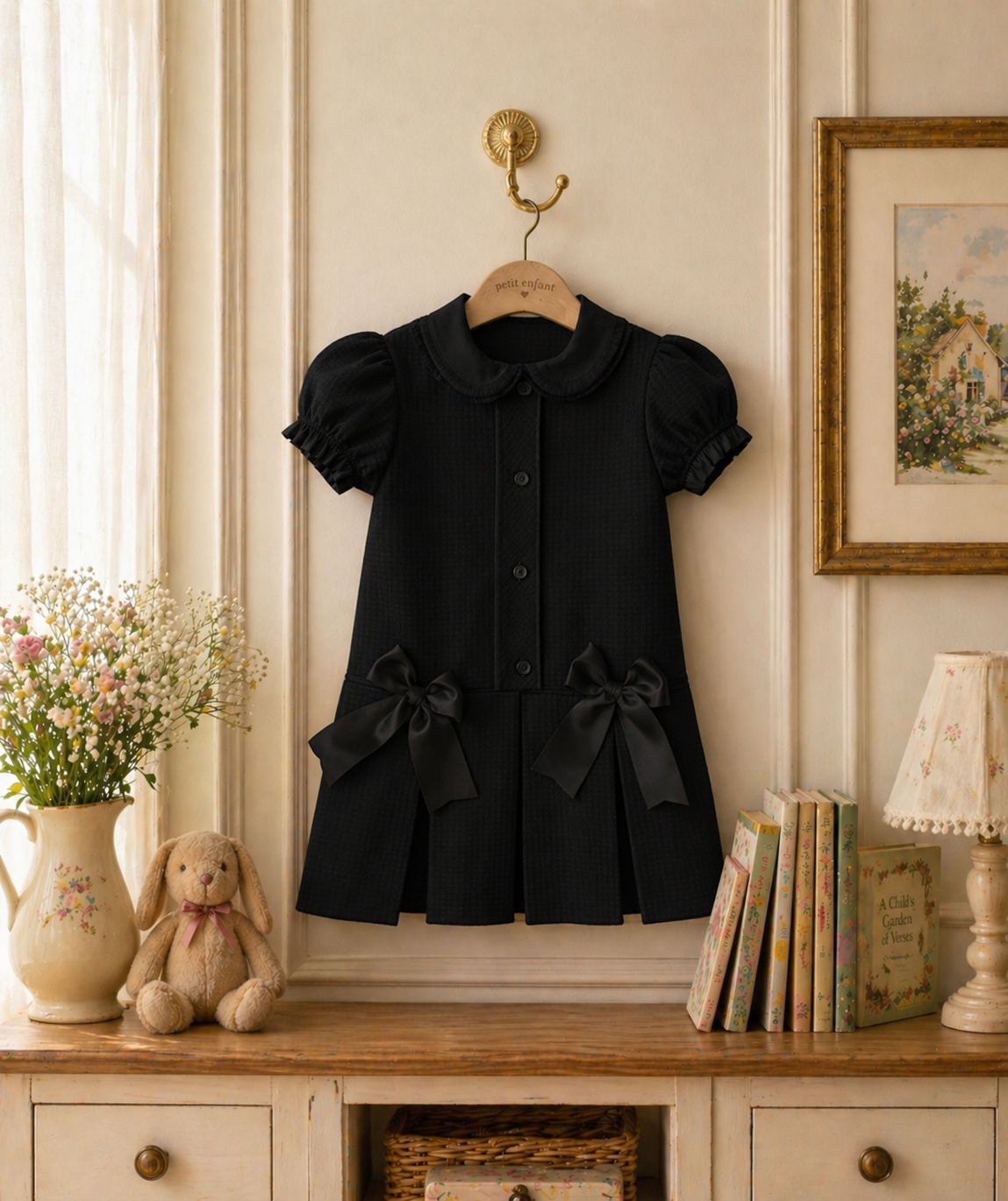 RB pleats pinny