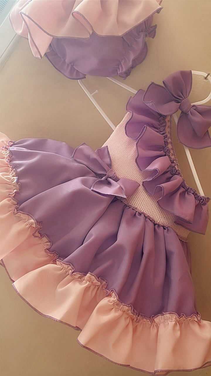 Ela purple and pink