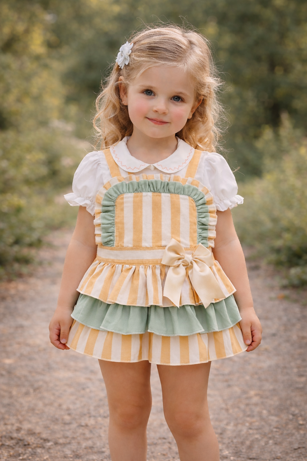 RB stripe romper