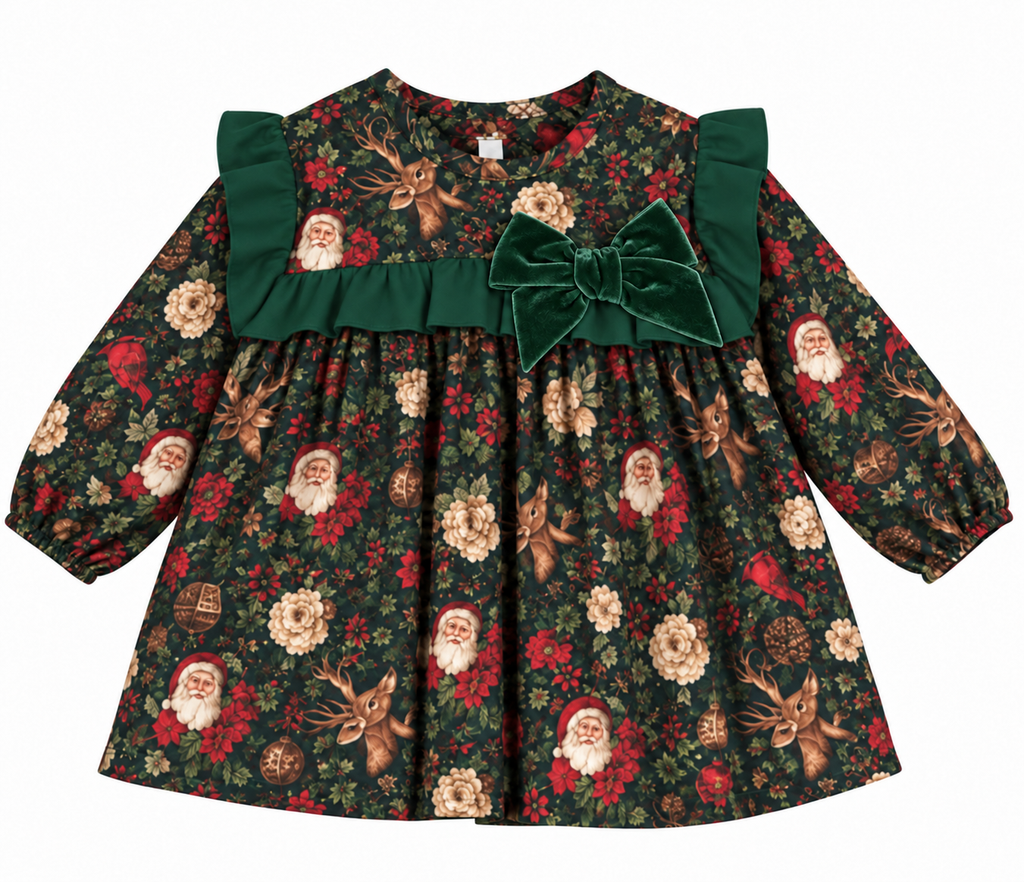 RB Christmas Aline Santa Green