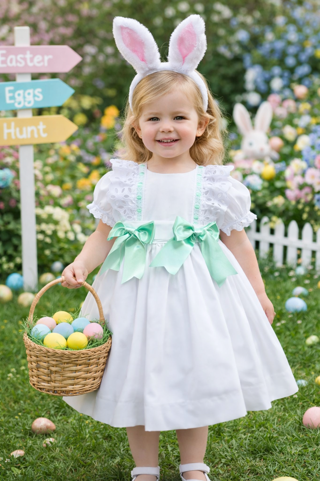 RB White dress mint
