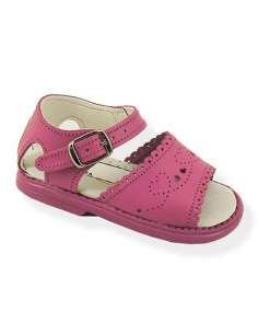 Girls heart sandals small