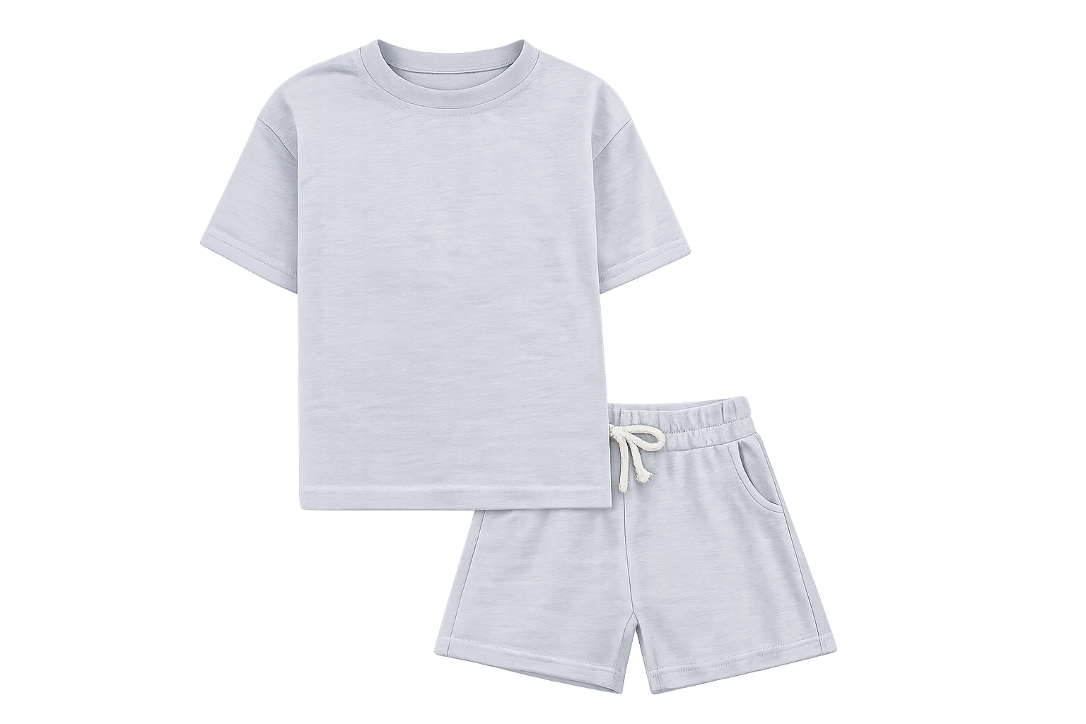 RB Boys short sets grey