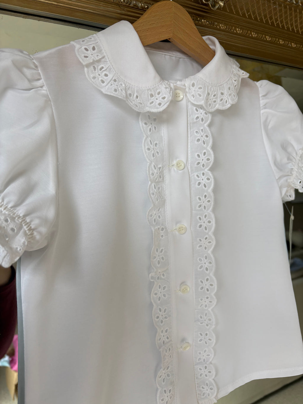 RB school blouse white