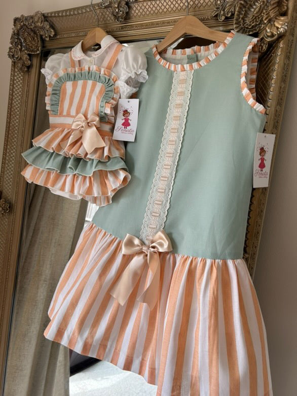 RB stripe romper