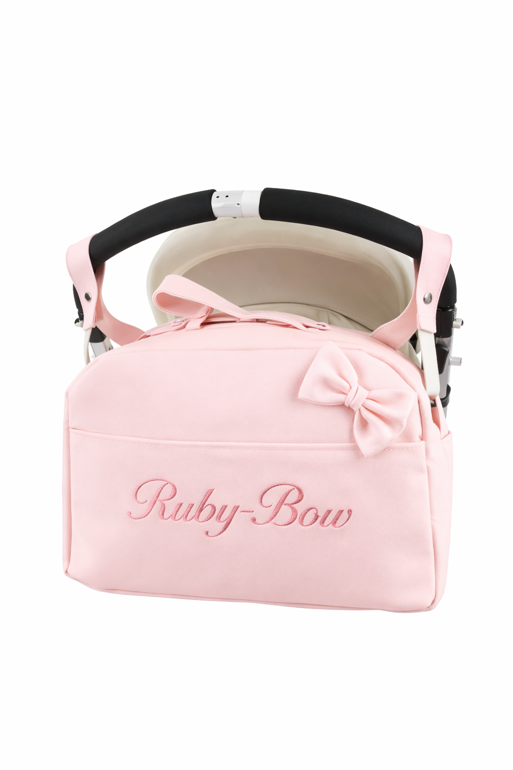 Changing bags side bow with name