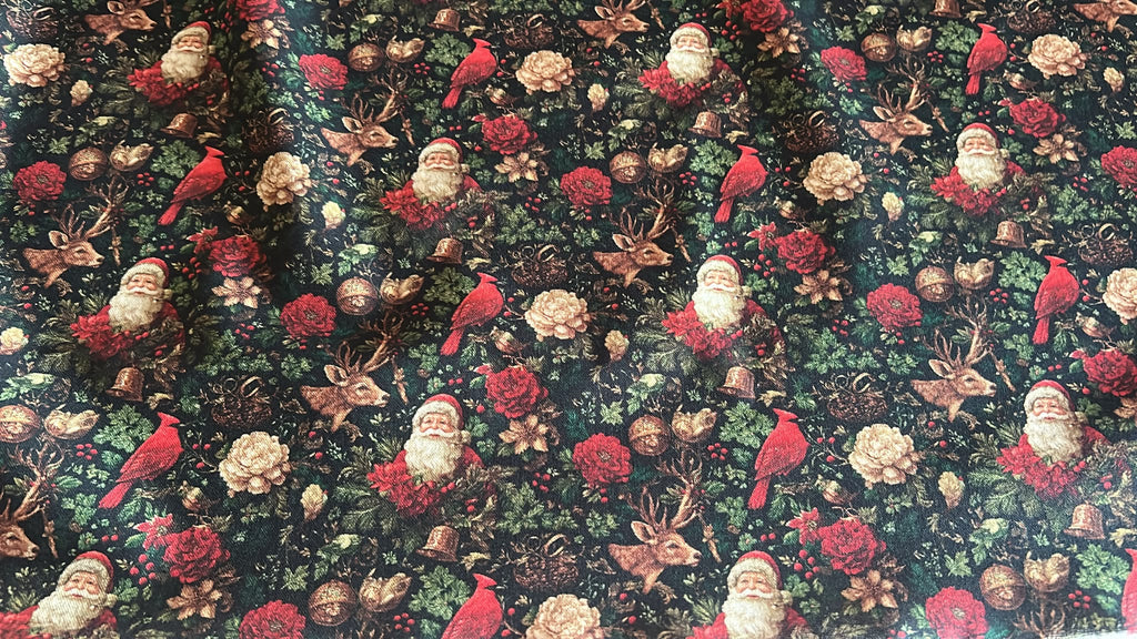 RB Christmas red lace