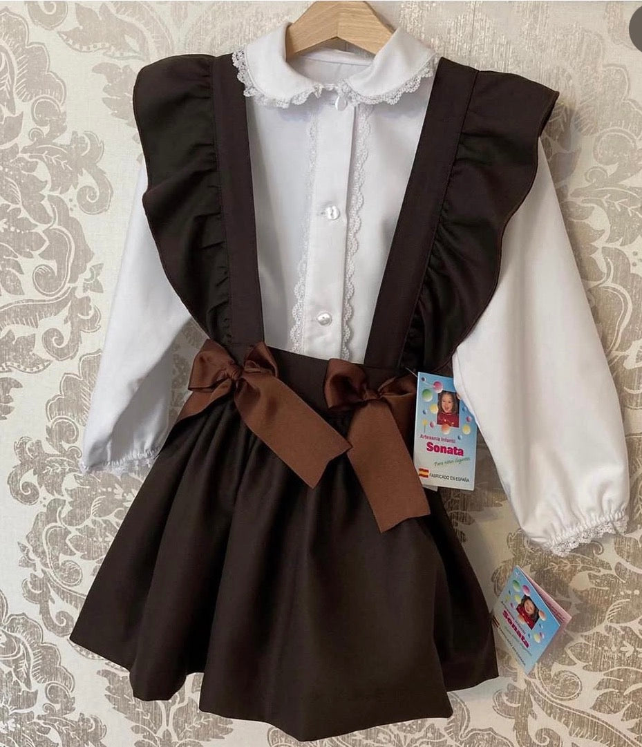 RB Lia bow pinafore