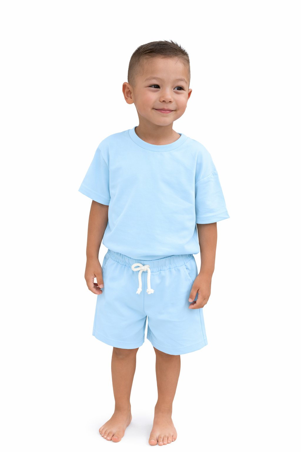 RB Boys short sets baby blue