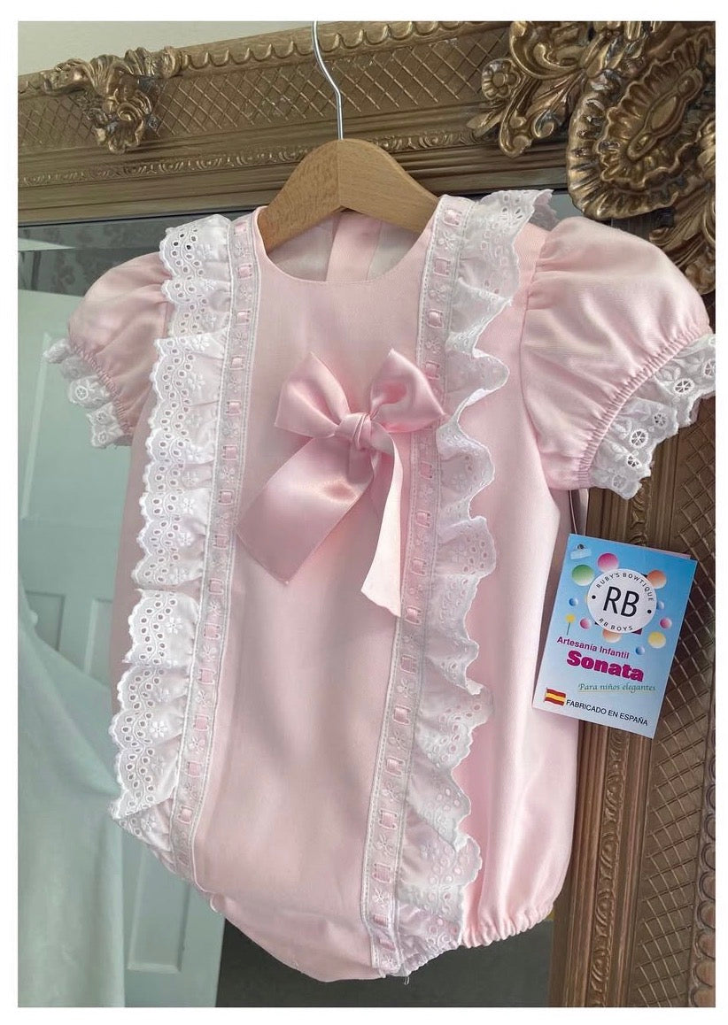 The RB original baby pink romper