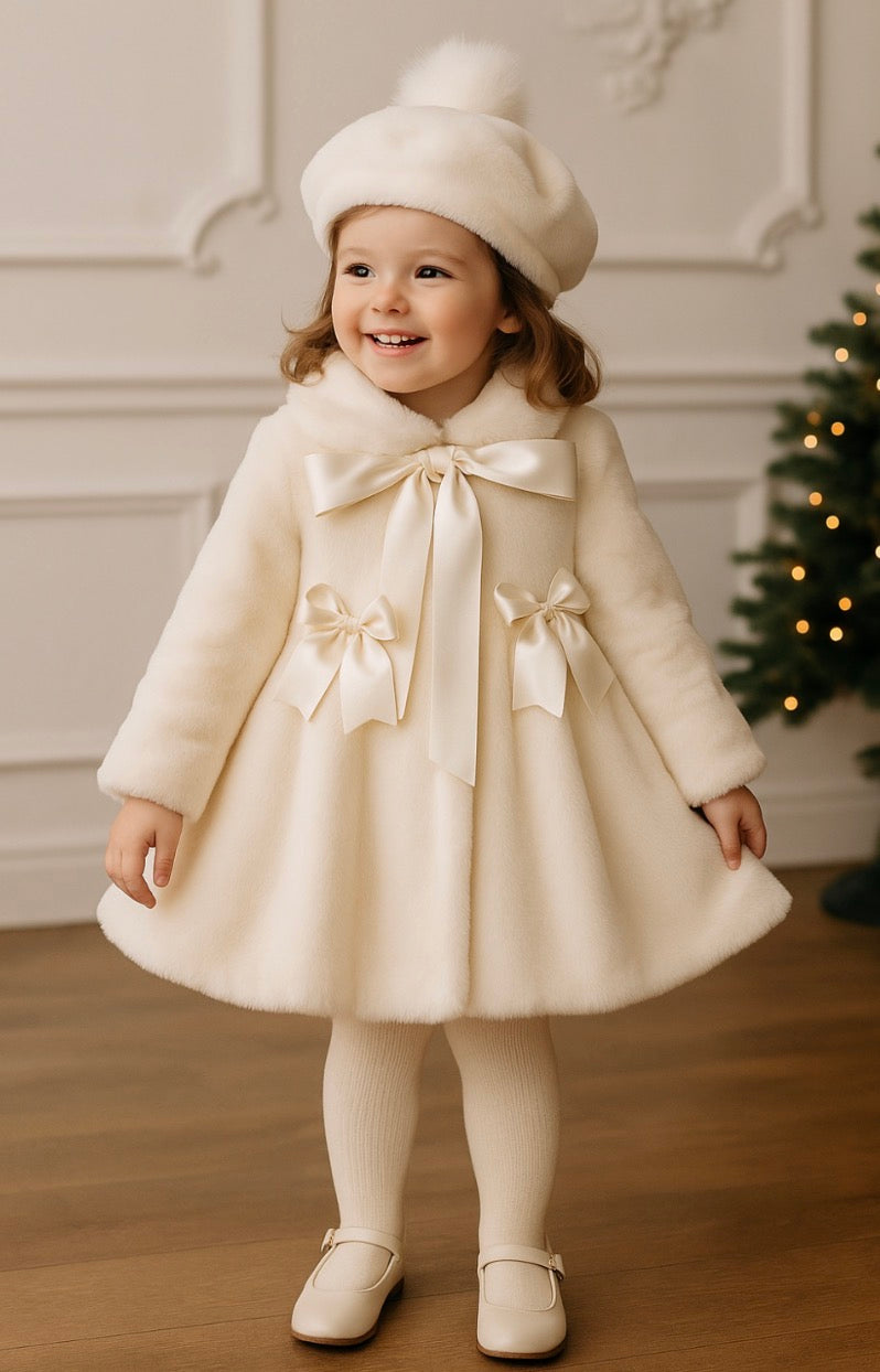 Sonata cream fur coat