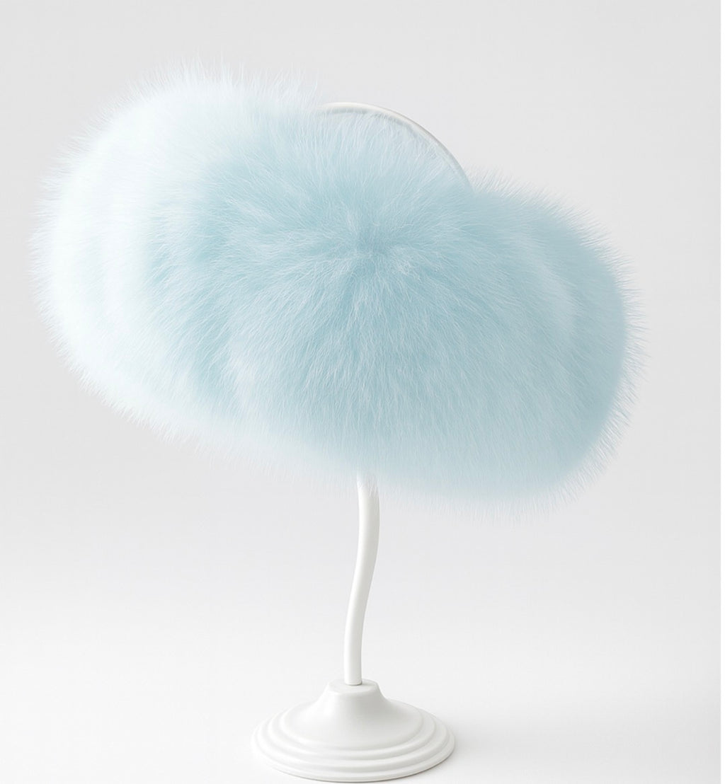 Faux fur headpiece