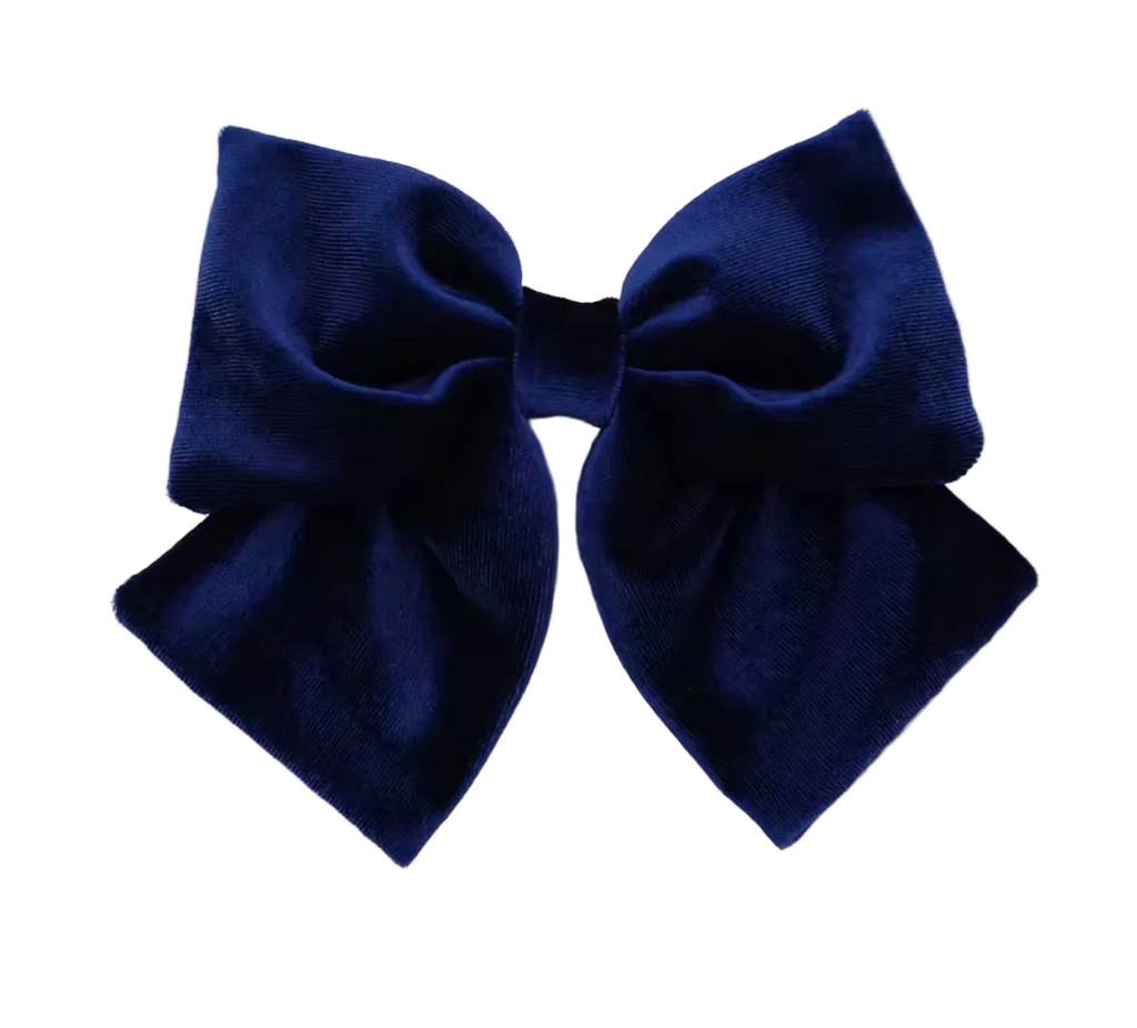 Velvet matching bows