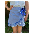 Gingham school skort