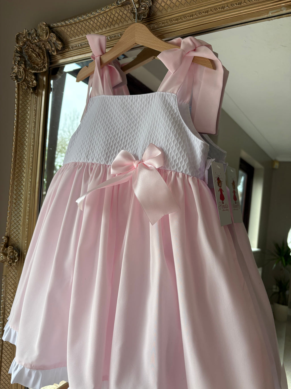 RB simple pink dress