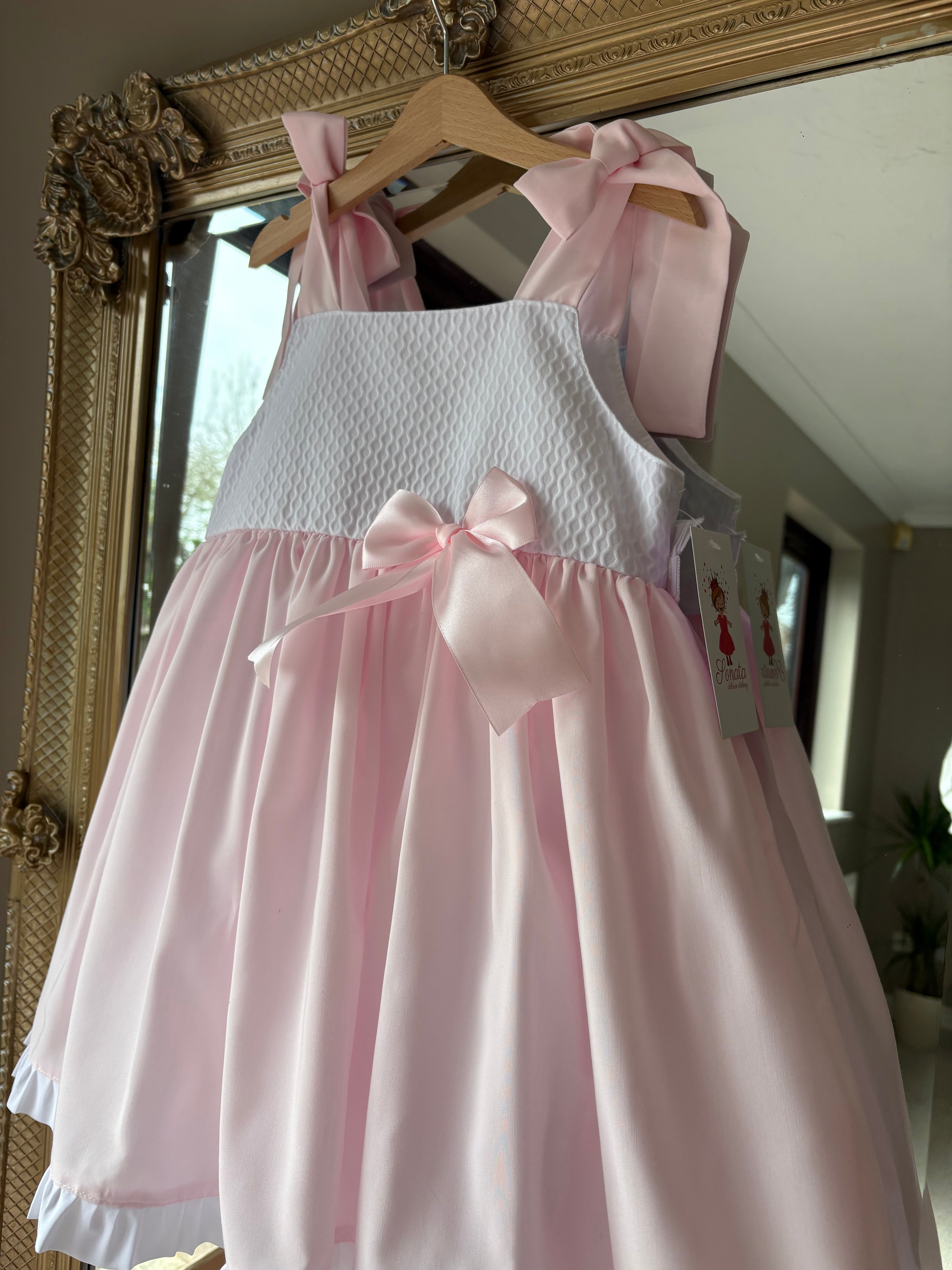 RB simple pink dress