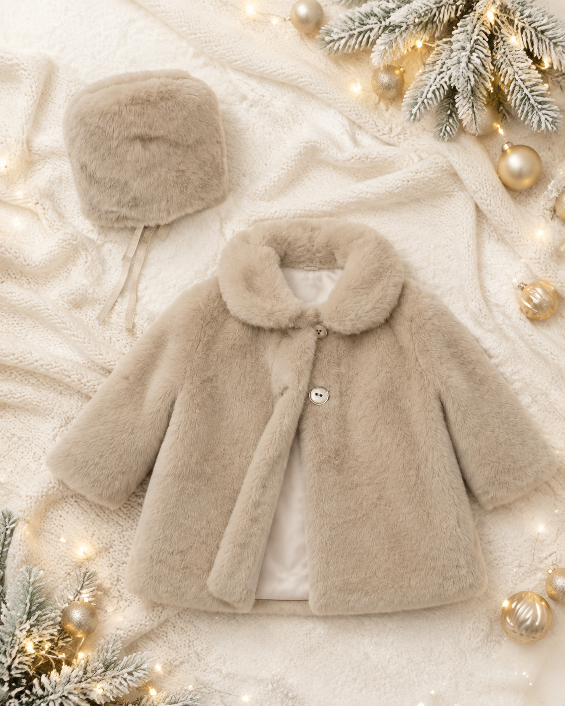 RB winter wonderland coat fur