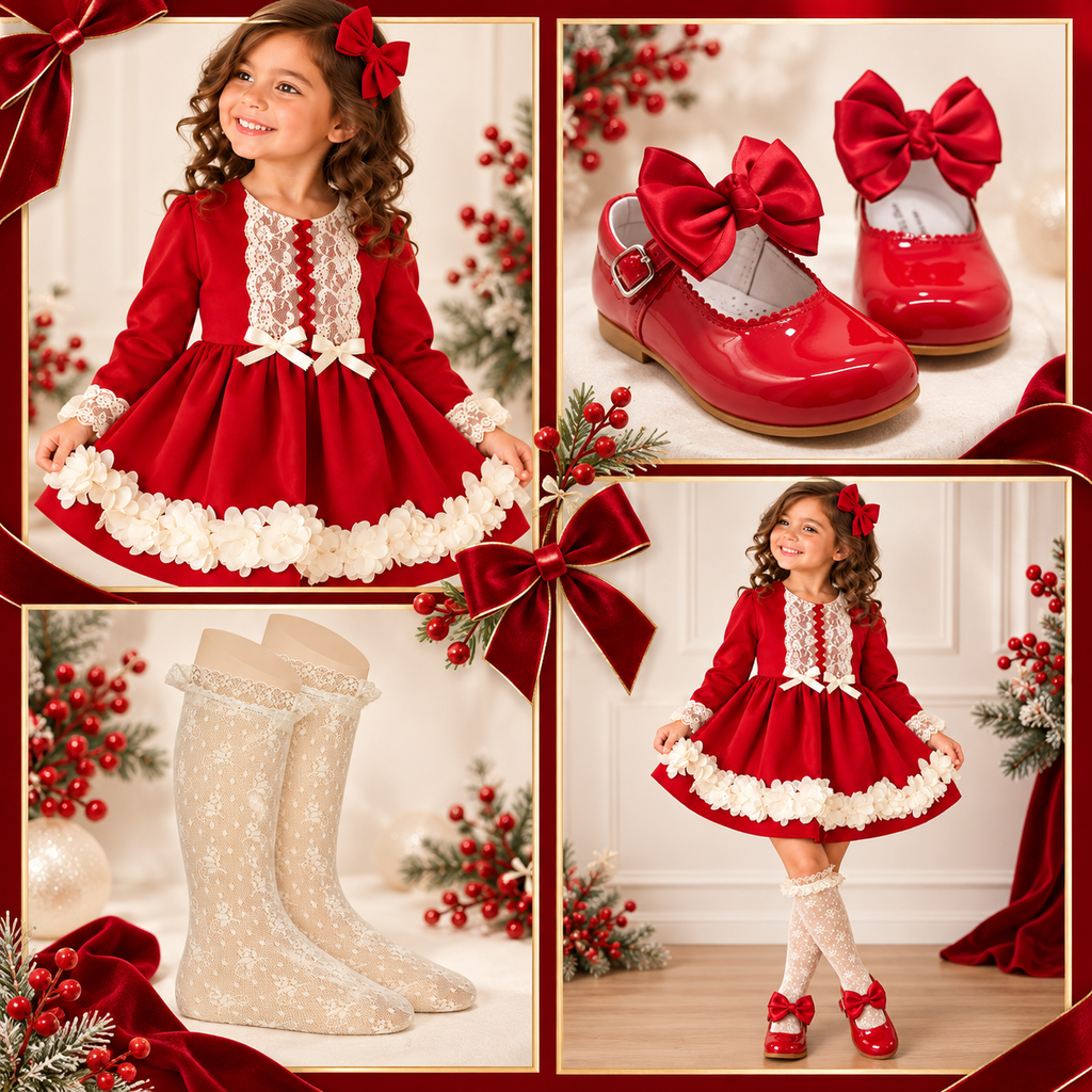 RB Christmas red flowers