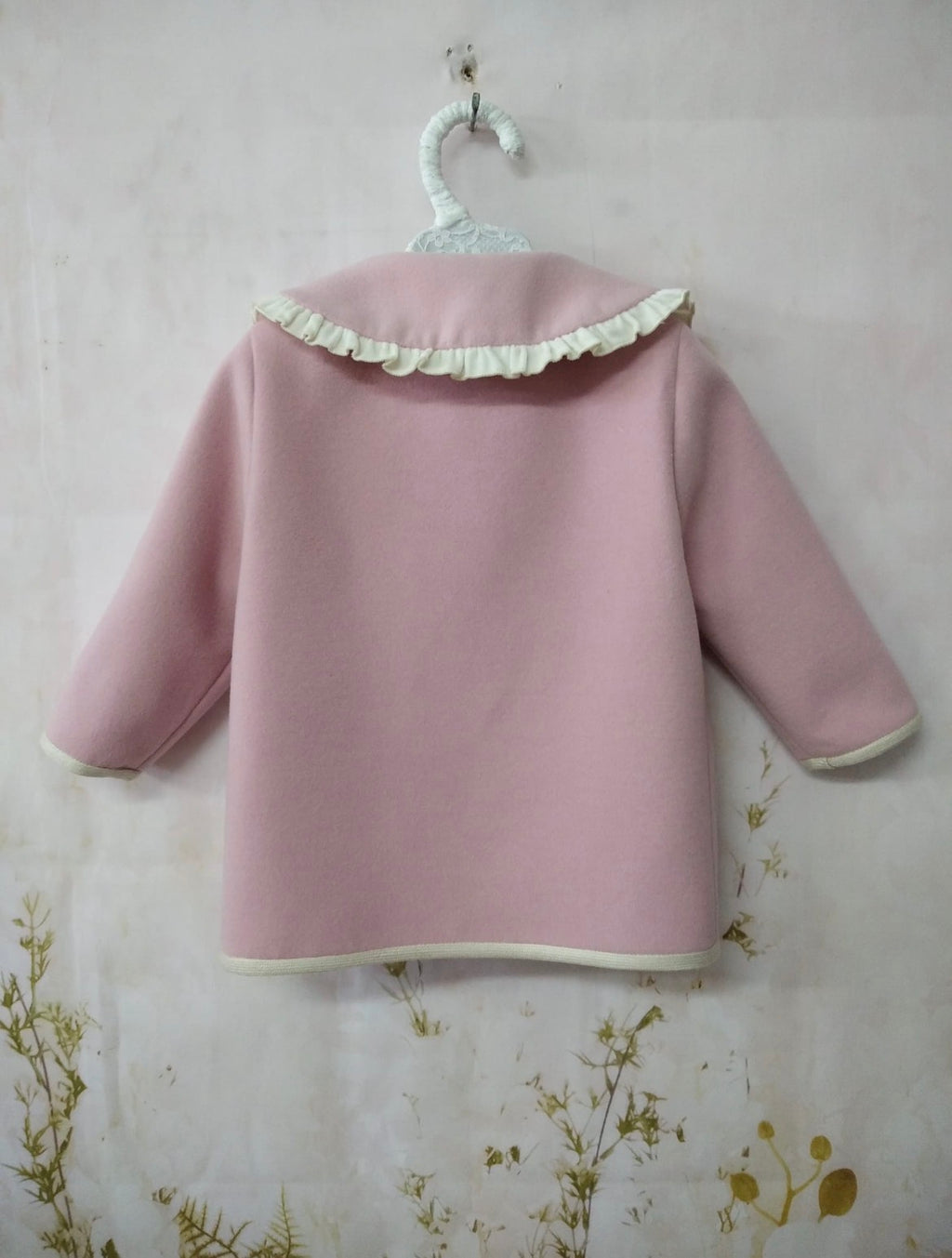 RB pink and cream coat