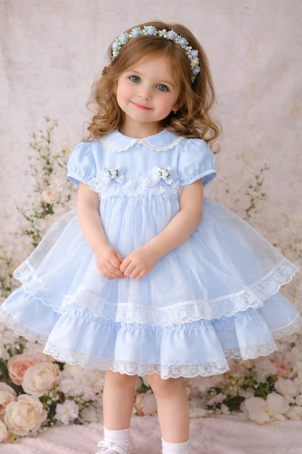 RB vintage blue dress