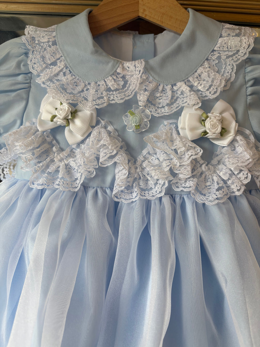 RB vintage blue dress