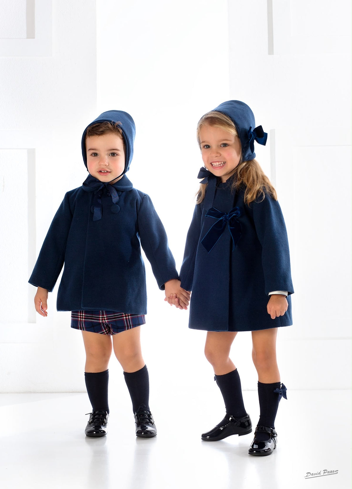 RB Christmas boys navy coat