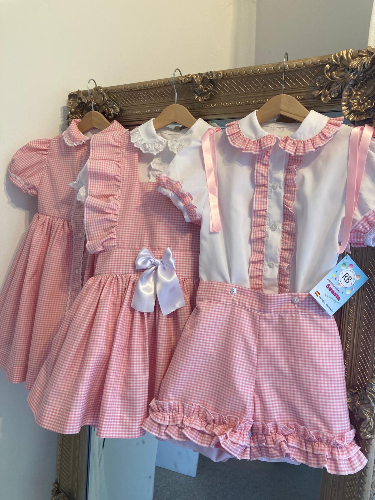 RB Aria gingham dress