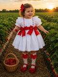 RB White dress red