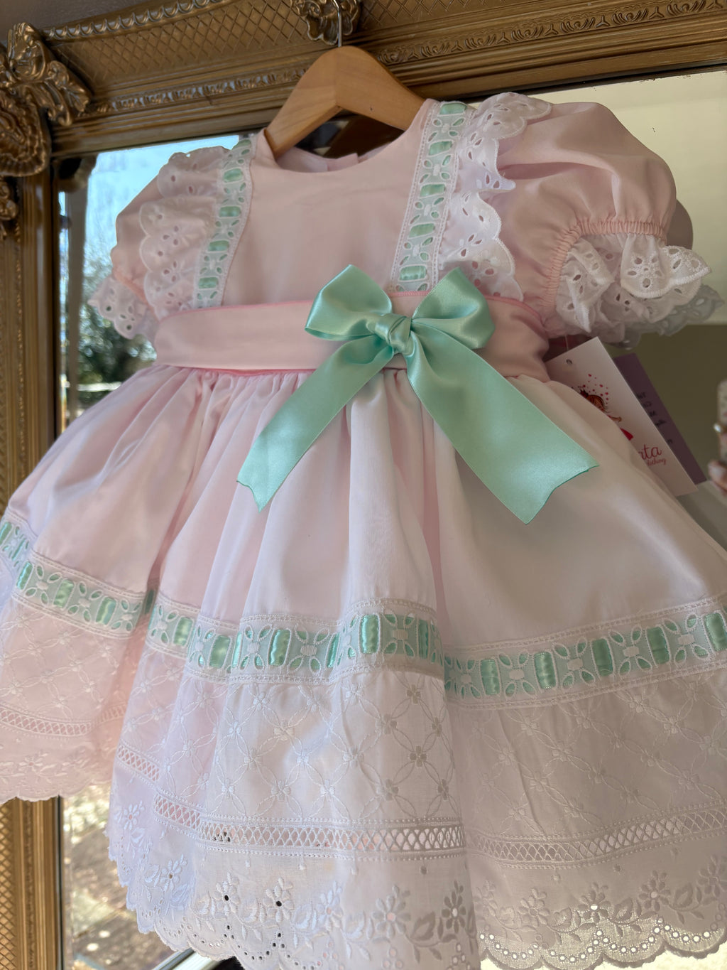 The RB original pink and mint