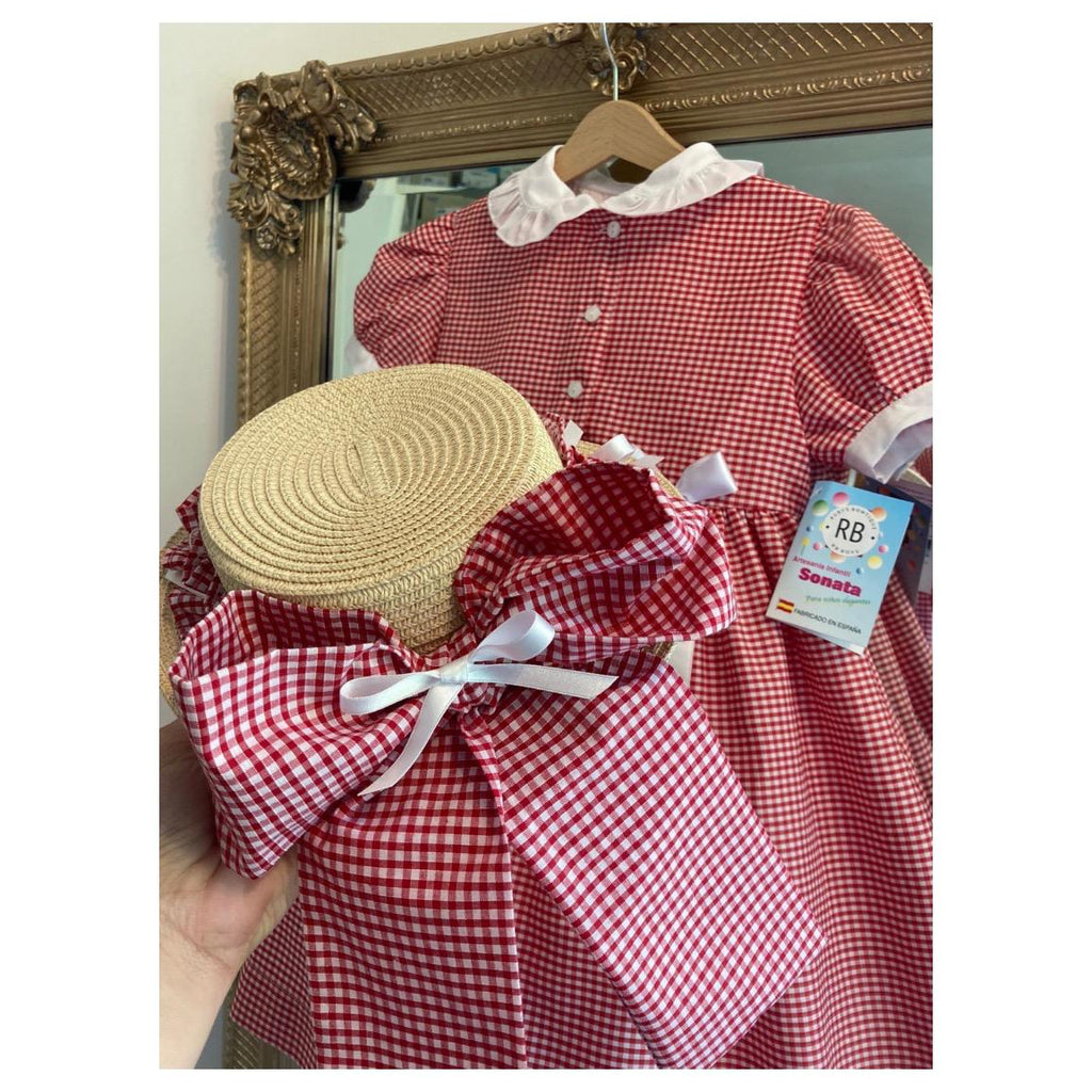 RB Rose gingham dress