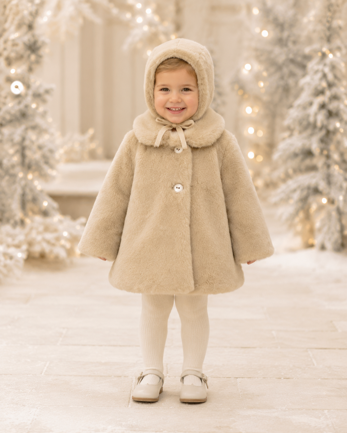 RB winter wonderland coat fur