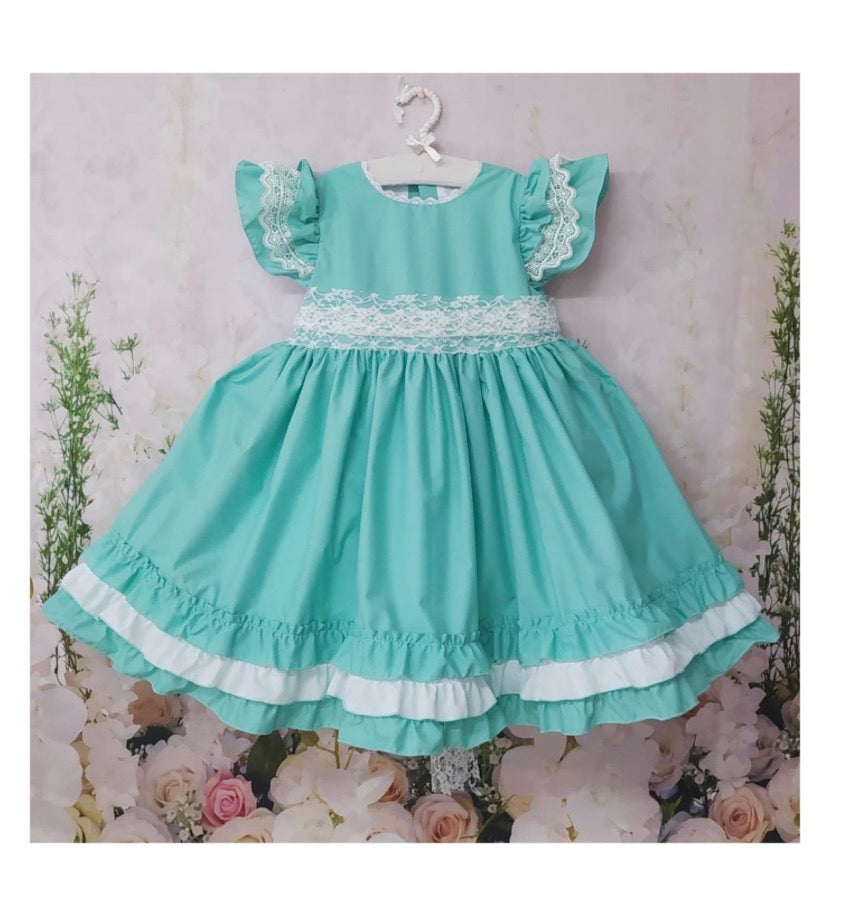 RB mint lace dress