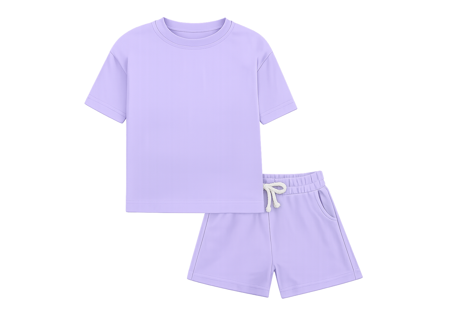 RB Boys short sets lilac