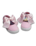 Canvas bow shoes