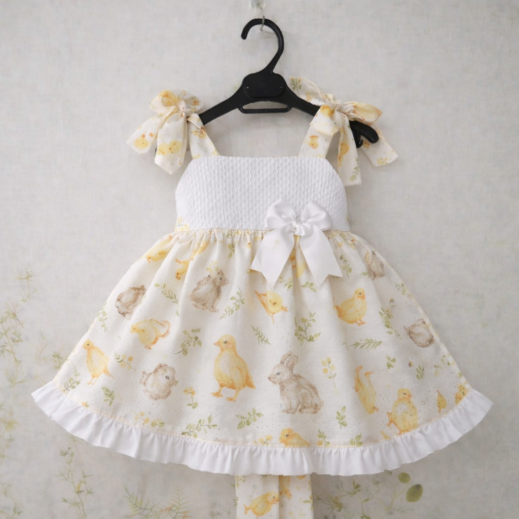 RB simple duck & bunny dress