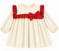 RB Christmas Aline cream and red